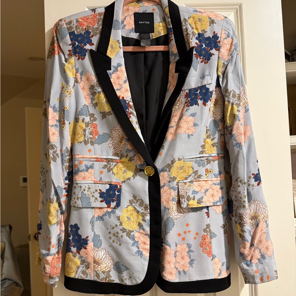 Smythe Multicolor Blazer with Black Accents